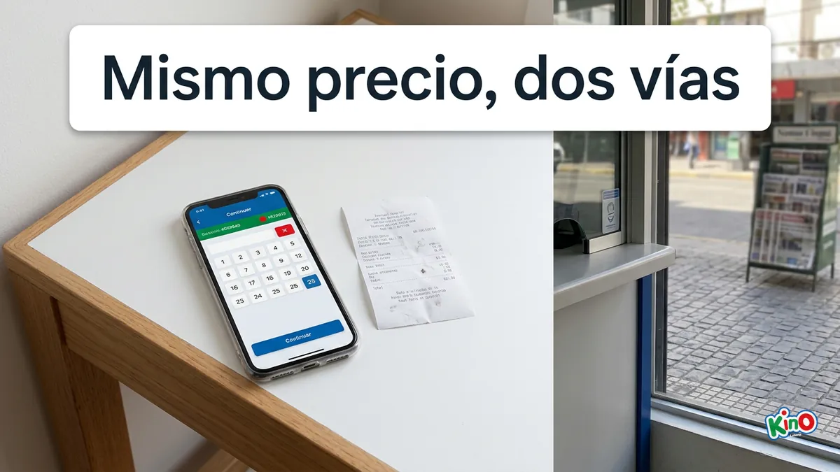 Comprar el Kino por internet o en agencia cuesta lo mismo, según Kino CL