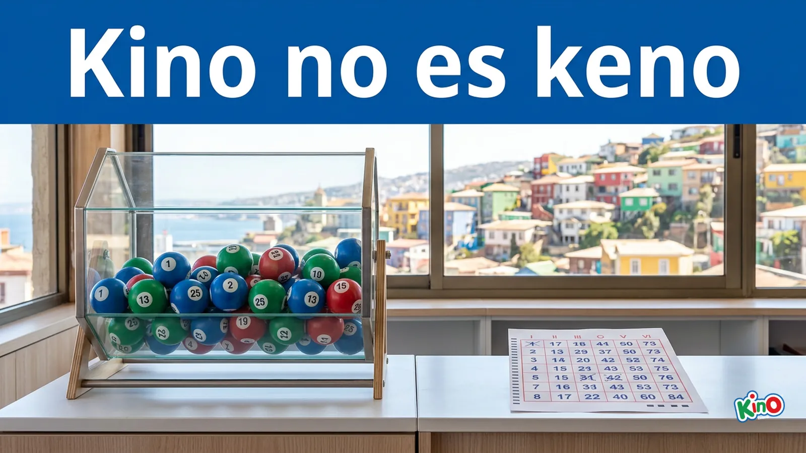 ¿Kino es lo mismo que keno? Kino de Lotería de Concepción frente al keno de casino