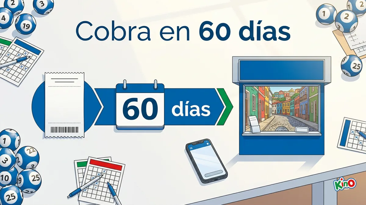 Línea de tiempo del plazo de 60 días para cobrar premios del Kino