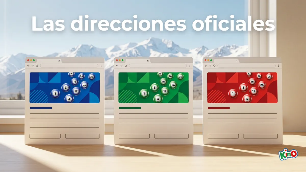 Direcciones oficiales de Kino en Chile